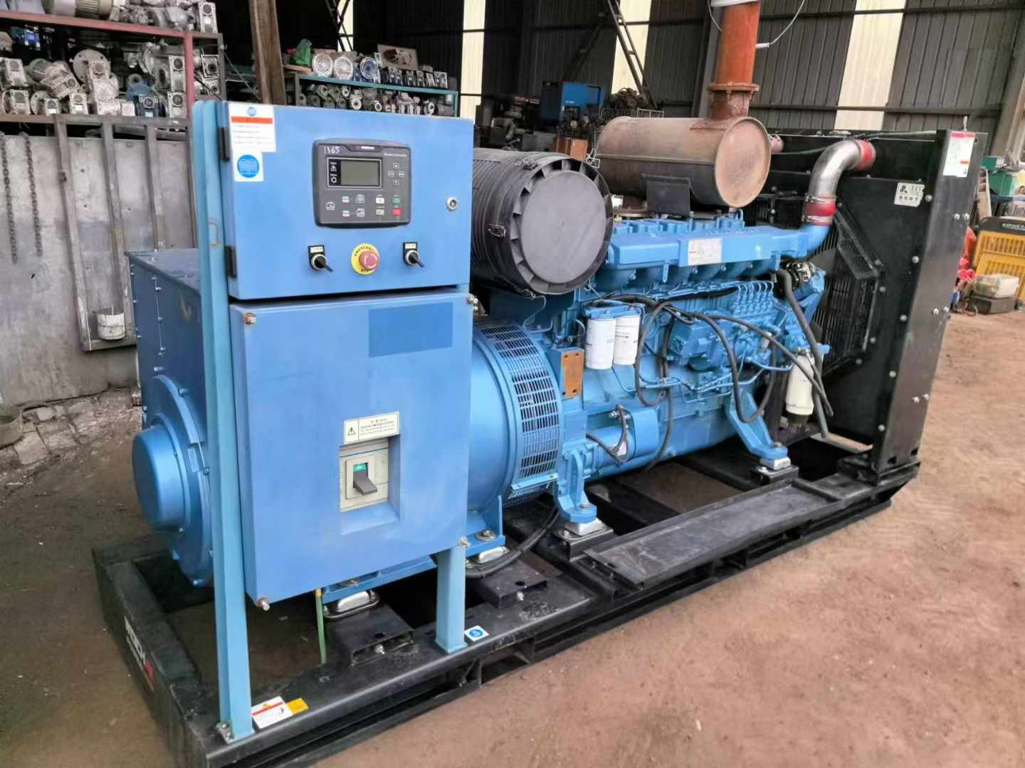 海港500kW 柴油发电机组可带动设备功率的计算公式是什么？