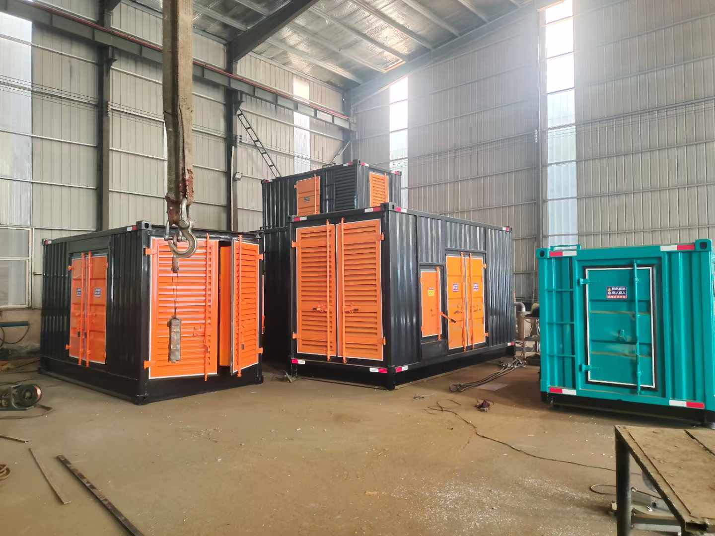 海港500kw柴油发电机组可以带动多少功率设备？