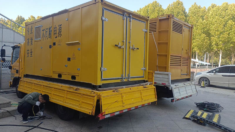 海港柴油发电机组和UPS电源配合使用时的注意事项